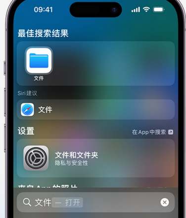 藤县apple维修中心分享iPhone文件应用中存储和找到下载文件 