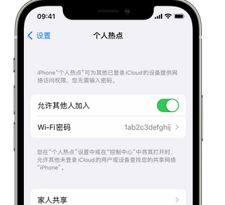 藤县apple服务站点分享iPhone上个人热点丢失了怎么办 